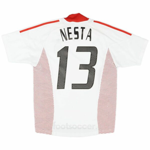 2002-03 Maillot Retro Vintage Milan AC Away Nesta