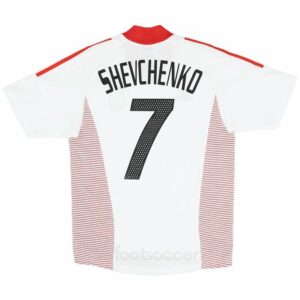 2002-03 Maillot Retro Vintage Milan AC Away Shevchenko