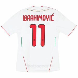 2011-12 Maillot Retro Vintage Milan AC Away Ibrahimovic