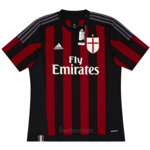 2015-16 Maillot Milan AC Retro Vintage Home