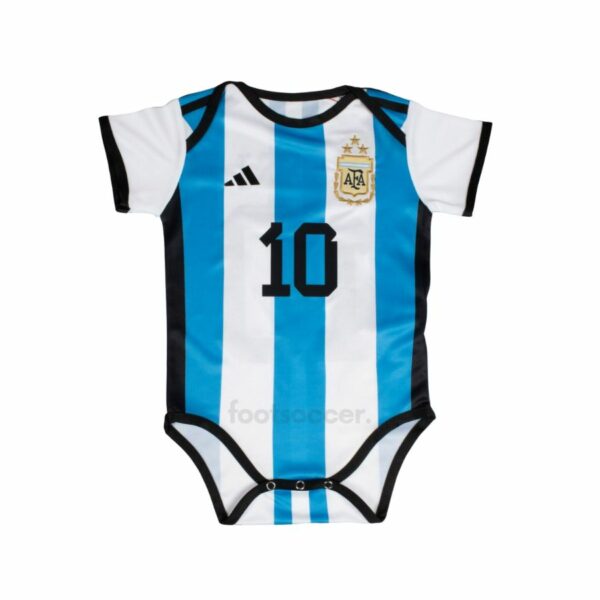 Body bébé Argentine Domicile Messi