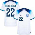 MAILLOT ANGLETERRE DOMICILE COUPE DU MONDE 2022 BELLINGHAM