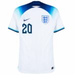 MAILLOT ANGLETERRE DOMICILE COUPE DU MONDE 2022 FODEN