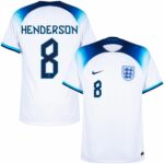 MAILLOT ANGLETERRE DOMICILE COUPE DU MONDE 2022 HENDERSON