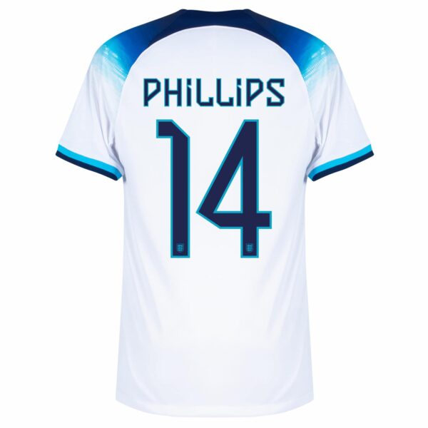 MAILLOT ANGLETERRE DOMICILE COUPE DU MONDE 2022 PHILLIPS