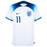 MAILLOT ANGLETERRE DOMICILE COUPE DU MONDE 2022 RASHFORD