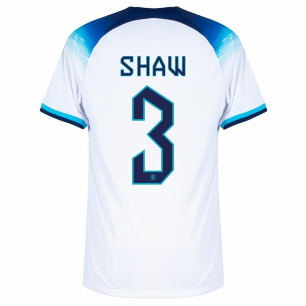 MAILLOT ANGLETERRE DOMICILE COUPE DU MONDE 2022 SHAW