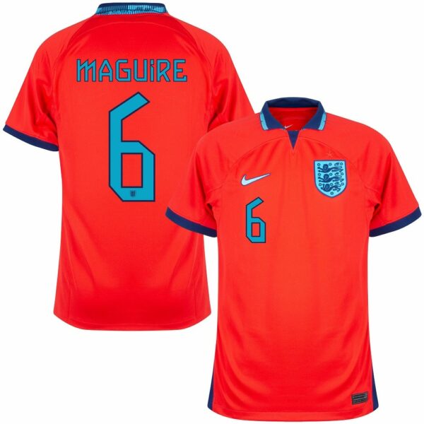 MAILLOT ANGLETERRE EXTERIEUR COUPE DU MONDE 2022 MAGUIRE