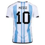 MAILLOT KIT ENFANT ARGENTINE 3 ETOILES MESSI DOMICILE