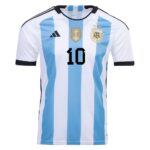 MAILLOT KIT ENFANT ARGENTINE 3 ETOILES MESSI DOMICILE