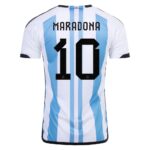 MAILLOT ARGENTINE 3 ETOILES DOMICILE 2022-23 MARADONA