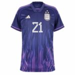 MAILLOT ARGENTINE 3 ETOILES EXTERIEUR 2022 2023 DYBALA