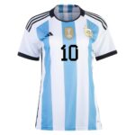 MAILLOT ARGENTINE 3 ETOILES DOMICILE FEMME MESSI