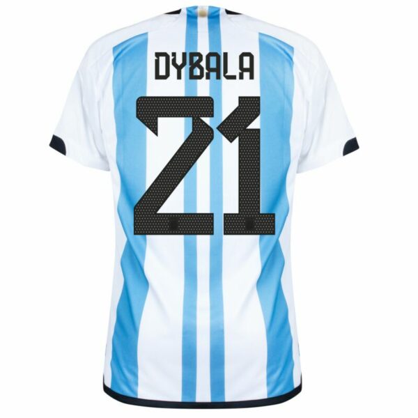 MAILLOT ARGENTINE DOMICILE COUPE DU MONDE 2022 DYBALA