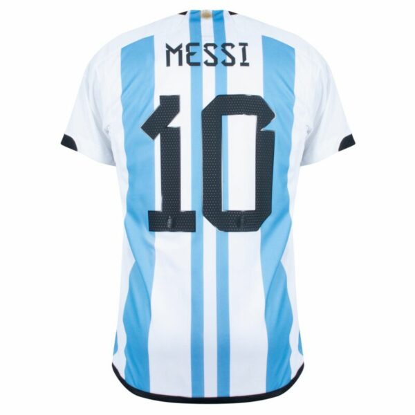 MAILLOT ARGENTINE DOMICILE COUPE DU MONDE 2022 MESSI