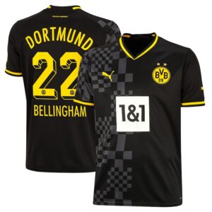 MAILLOT BVB DORTMUND EXTERIEUR 2022 2023 BELLINGHAM