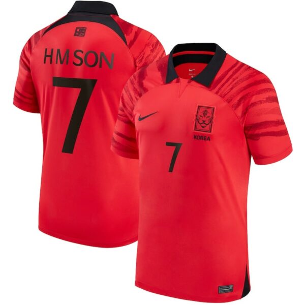 MAILLOT COREE DU SUD DOMICILE COUPE DU MONDE 2022 HM SON