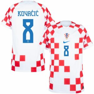 MAILLOT CROATIE DOMICILE COUPE DU MONDE 2022 KOVACIC