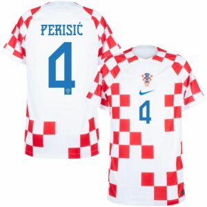 MAILLOT CROATIE DOMICILE COUPE DU MONDE 2022 PERISIC