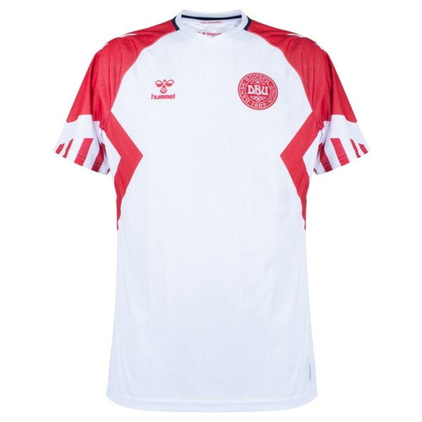 MAILLOT DANEMARK EXTERIEUR EURO 2024 QUALIFICATIONS