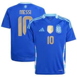 MAILLOT ENFANT ARGENTINE EXTERIEUR 2024 2025 MESSI