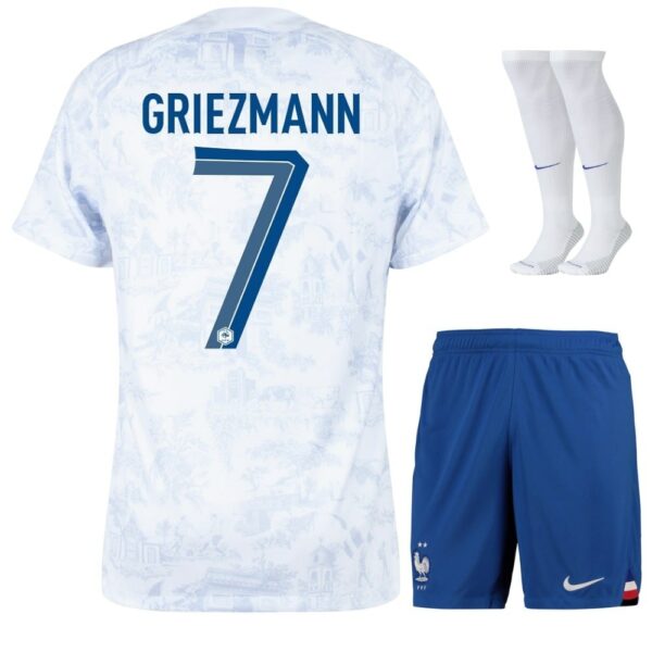 MAILLOT KIT ENFANT EQUIPE DE FRANCE EXTERIEUR 2023 2024 GRIEZMANN