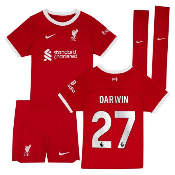 MAILLOT ENFANT LIVERPOOL DOMICILE 2023 2024 DARWIN