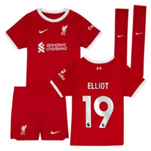 MAILLOT ENFANT LIVERPOOL DOMICILE 2023 2024 ELLIOT