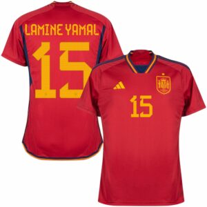 MAILLOT ESPAGNE DOMICILE 2022-2023 LAMINE YAMAL