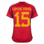 MAILLOT ESPAGNE DOMICILE 2022-2023 LAMINE YAMAL