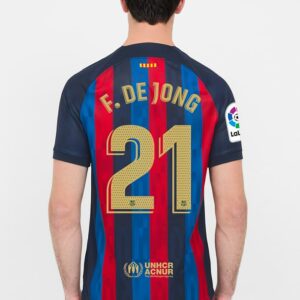 MAILLOT FC BARCELONE DOMICILE 2022-23 DE JONG