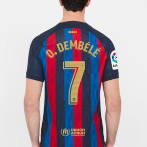 MAILLOT FC BARCELONE DOMICILE 2022-23 DEMBELE