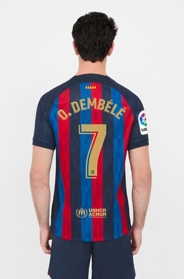 MAILLOT FC BARCELONE DOMICILE 2022-23 DEMBELE