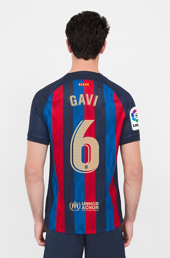 Maillot Barca 2022 2023 Domicile Gavi