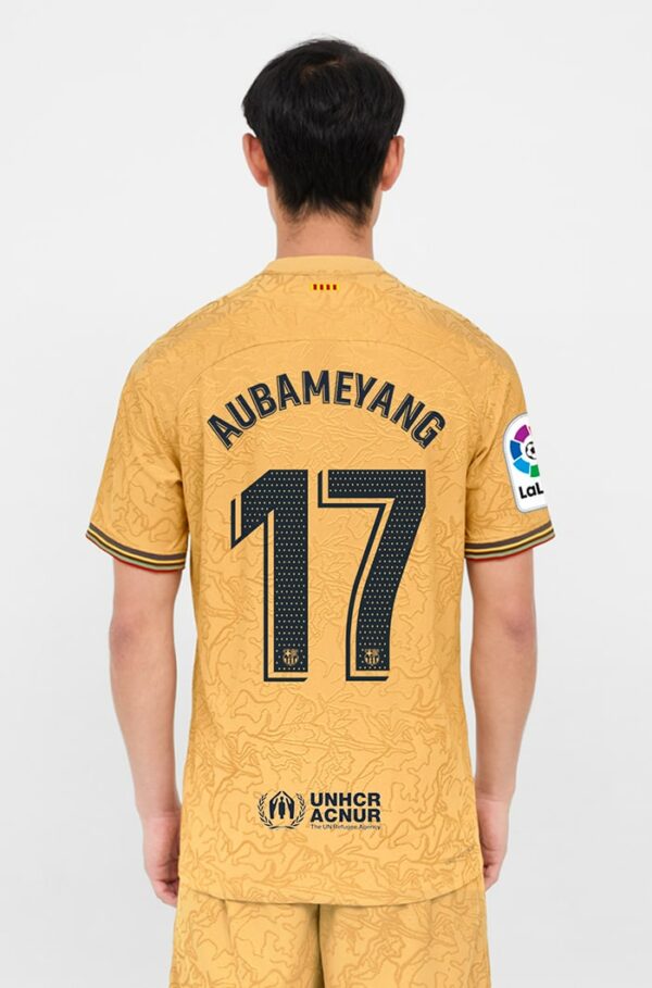 MAILLOT FC BARCELONE EXTERIEUR 2022-23 AUBAMEYANG