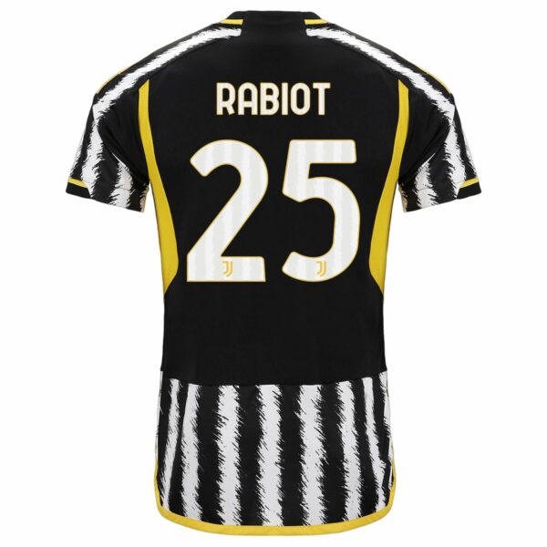 MAILLOT JUVENTUS DOMICILE 2023 2024 RABIOT