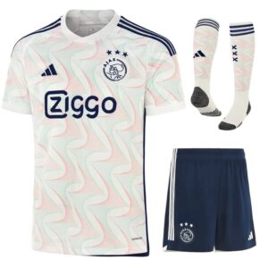 MAILLOT KIT ENFANT AJAX EXTERIEUR 2023 2024