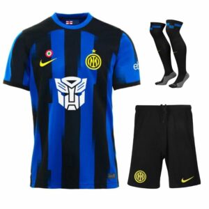 MAILLOT KIT ENFANT INTER MILAN TRANSFORMERS 2023 2024