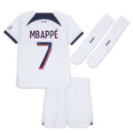 MAILLOT KIT ENFANT PSG EXTERIEUR 2023 2024 MBAPPE