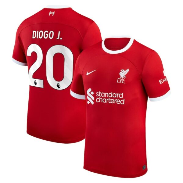 MAILLOT LIVERPOOL DOMICILE 2023 2024 DIOGO J.