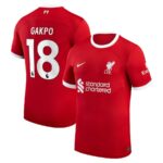 MAILLOT LIVERPOOL DOMICILE 2023 2024 GAKPO