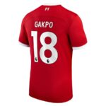 MAILLOT LIVERPOOL DOMICILE 2023 2024 GAKPO