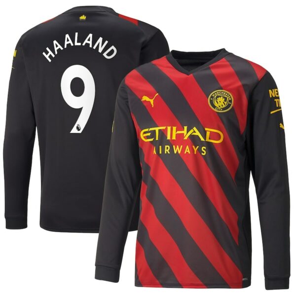 MAILLOT MANCHESTER CITY AWAY SWEAT 2022 2023 HAALAND