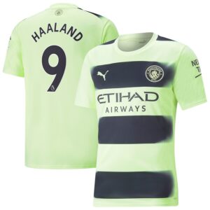 MAILLOT MANCHESTER CITY THIRD 2022 2023 HAALAND