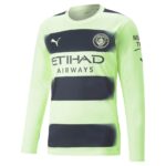 MAILLOT MANCHESTER CITY THIRD 2022 23 MANCHES LONGUES