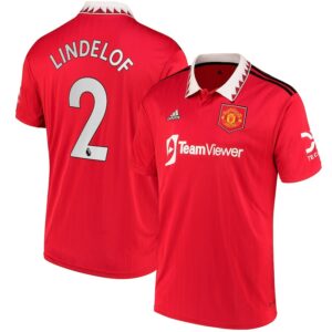 MAILLOT MANCHESTER UNITED DOMICILE 2022-23 LINDELOF