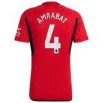MAILLOT MANCHESTER UNITED DOMICILE 2023 2024 Amrabat