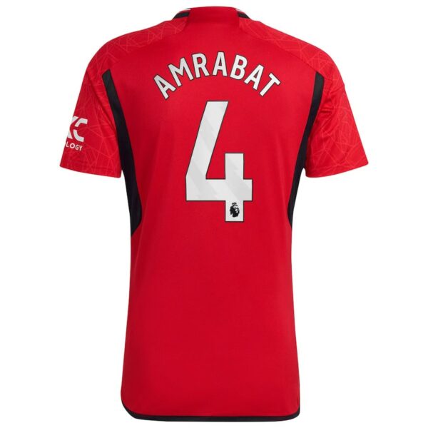 MAILLOT MANCHESTER UNITED DOMICILE 2023 2024 Amrabat
