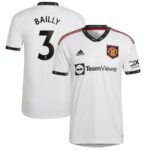 MAILLOT MANCHESTER UNITED EXTERIEUR 2022-23 BAILLY