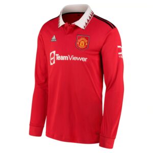 MAILLOT MANCHESTER UNITED MANCHES LONGUES HOME 22-23